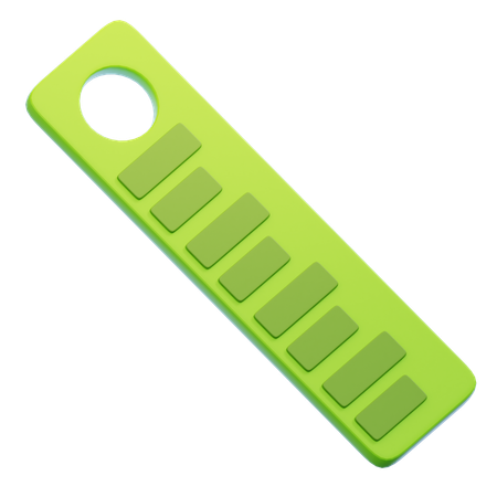 Ruler  3D Icon