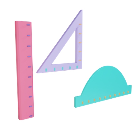 Ruler  3D Icon