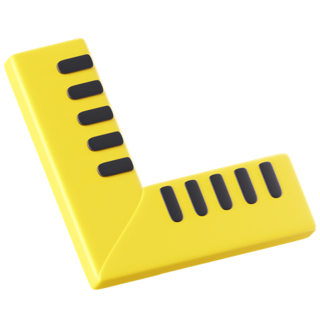 Ruler  3D Icon