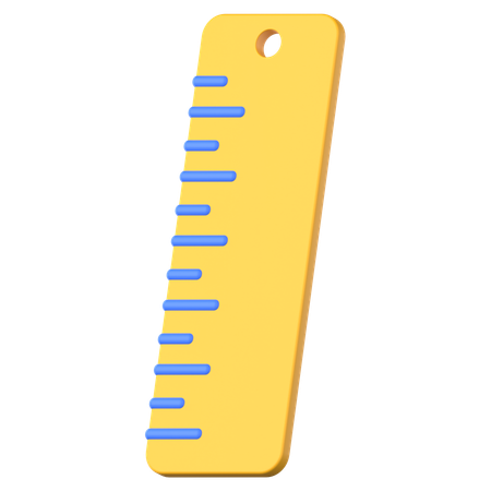 Ruler  3D Icon