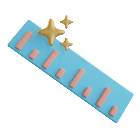 Ruler 3D Icon