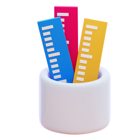 RULER  3D Icon