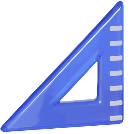 Ruler  3D Icon