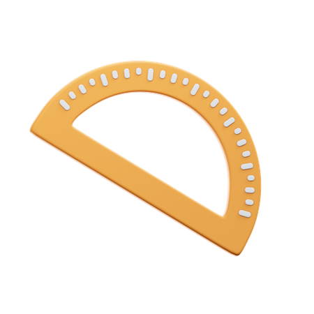 Ruler Arc  3D Icon