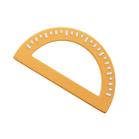 Ruler Arc  3D Icon