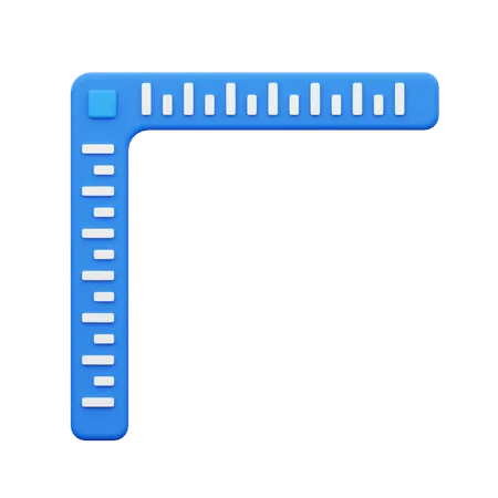 Ruler Bar  3D Icon