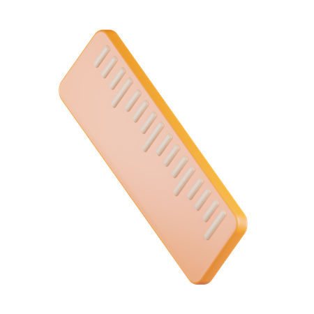 Ruler Measurement  3D Icon