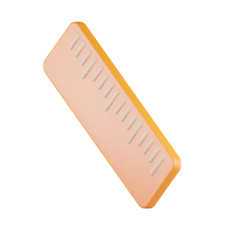 Ruler Measurement  3D Icon