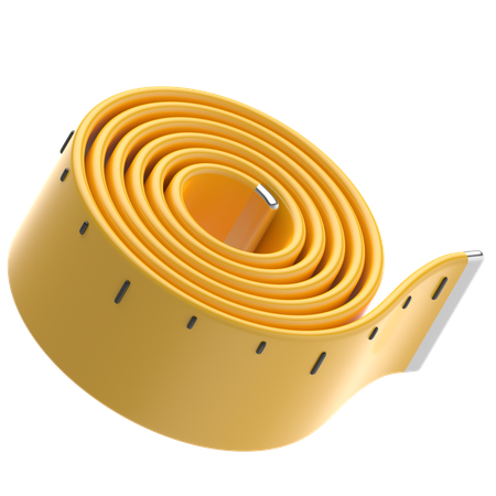 Ruler Tape  3D Icon