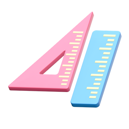 Rulers  3D Icon