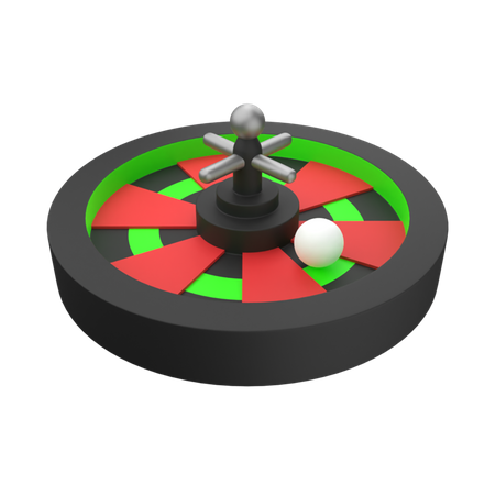 Ruleta  3D Icon