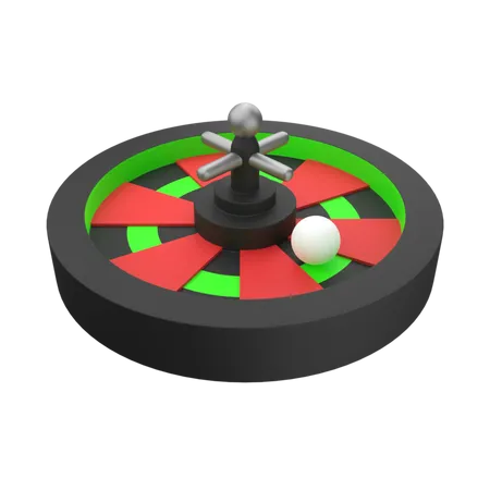 Ruleta  3D Icon