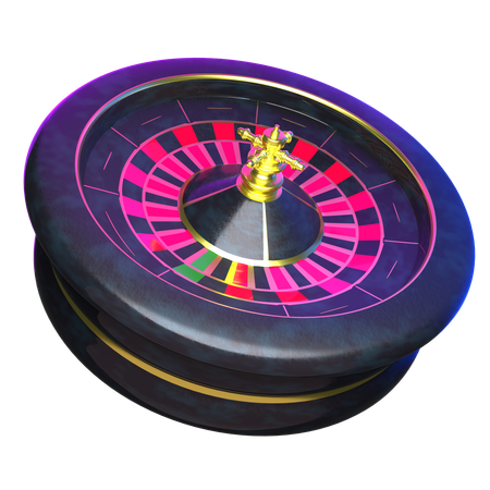 Ruleta de casino  3D Icon