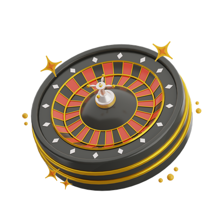 Ruleta de casino  3D Icon