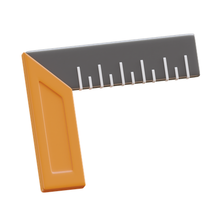 Ruller  3D Icon