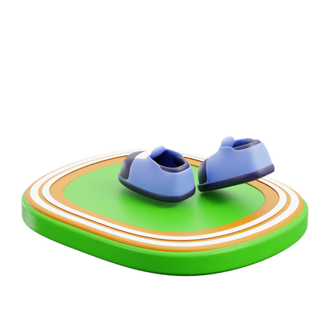 Run 3D Icon