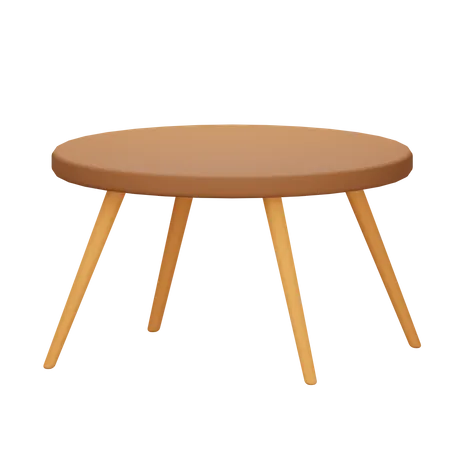 Runder Tisch  3D Icon