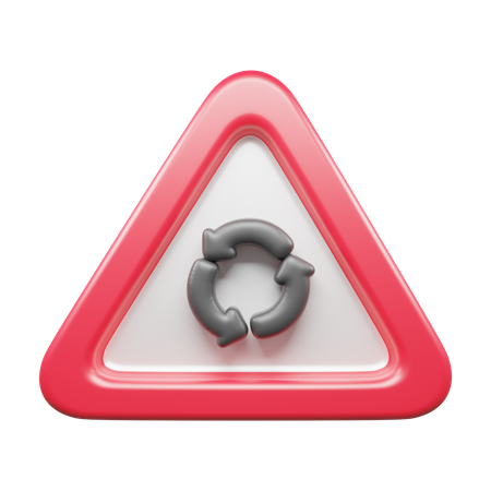 Rundherum Kreis  3D Icon