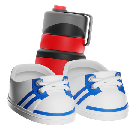 Running  3D Icon