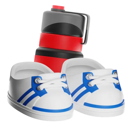 Running  3D Icon