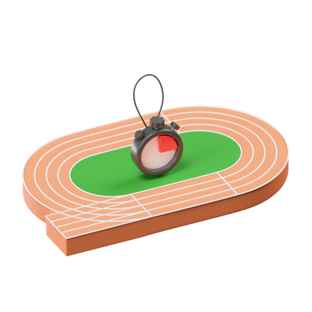 Running  3D Icon