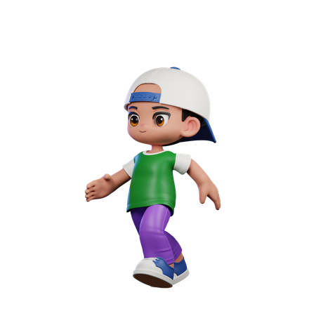Running  3D Icon