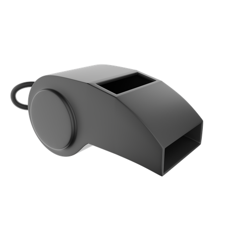 Running Coach Whistle  3D Icon