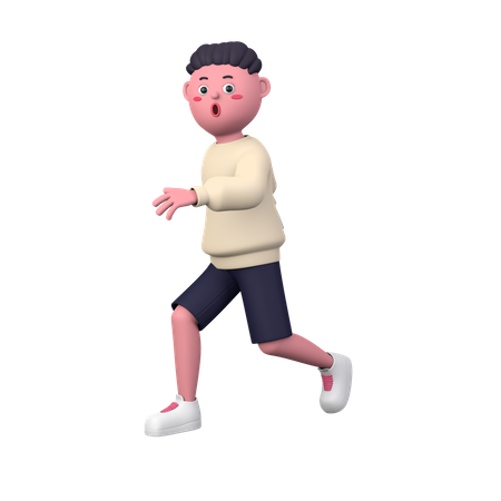 Running man  3D Icon