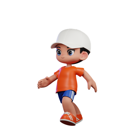 Running Man  3D Icon
