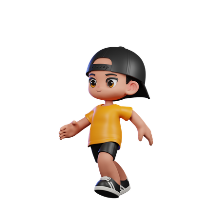 Running Man  3D Icon