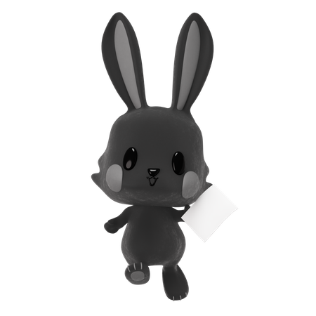 Running Rabbit  3D Icon
