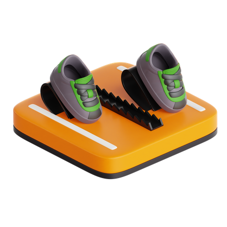 Running Track  3D Icon