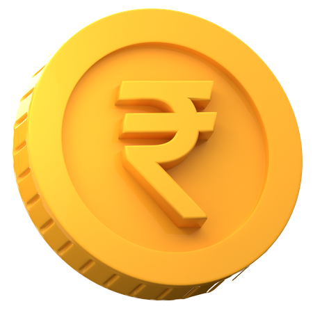 Rupee  3D Icon