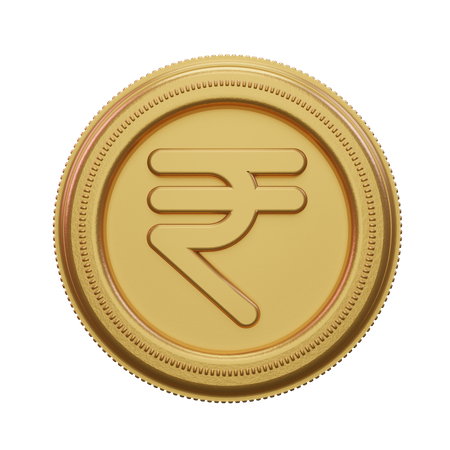 Rupee  3D Icon