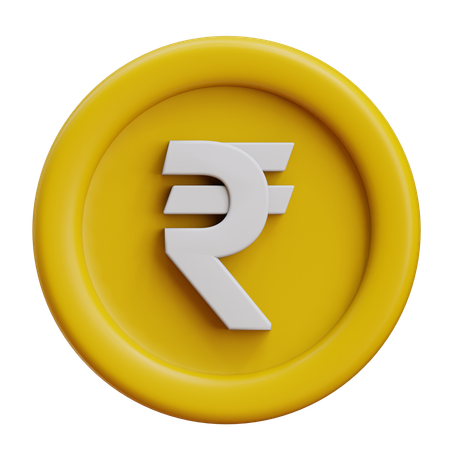 Rupee  3D Icon