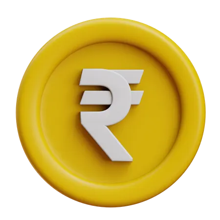 Rupee  3D Icon