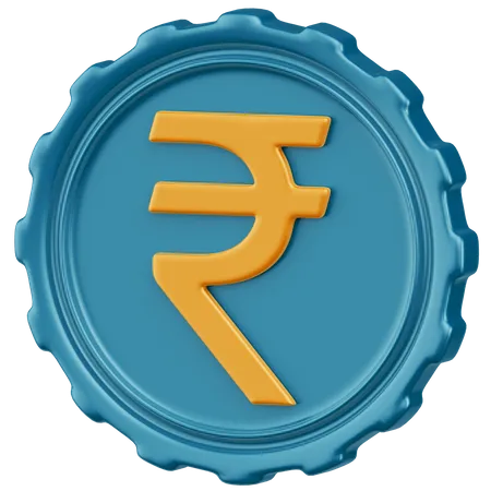 Rupee  3D Icon