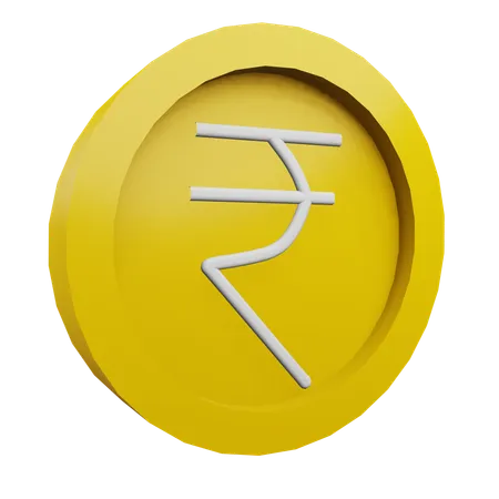 Rupee  3D Icon