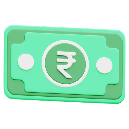 Rupee  3D Icon