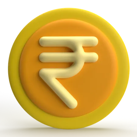 Rupee  3D Icon