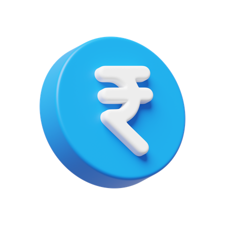 Rupee  3D Icon