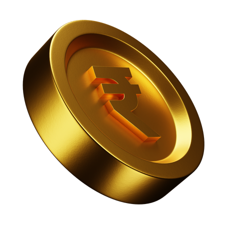 Rupee  3D Icon