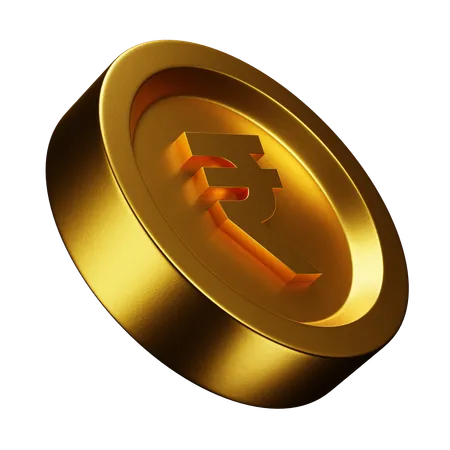 Rupee  3D Icon