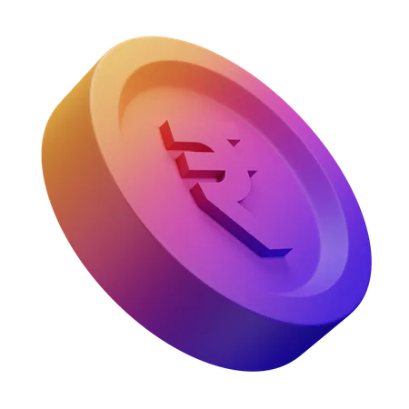 Rupee  3D Icon