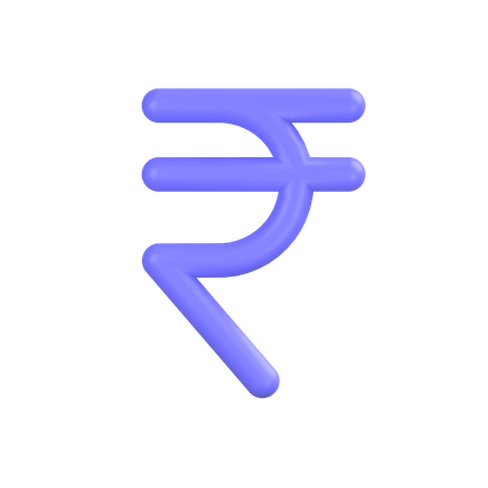 Rupee  3D Icon