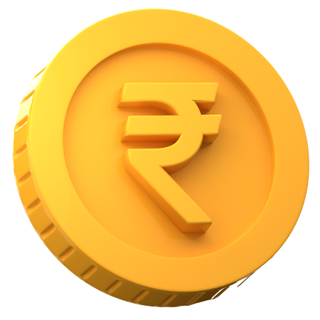 Rupee  3D Icon