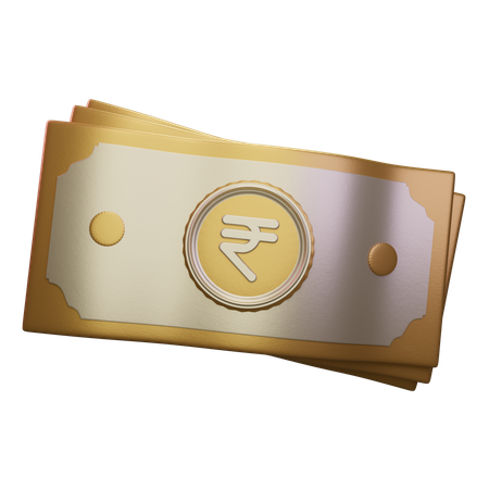 Rupee  3D Icon