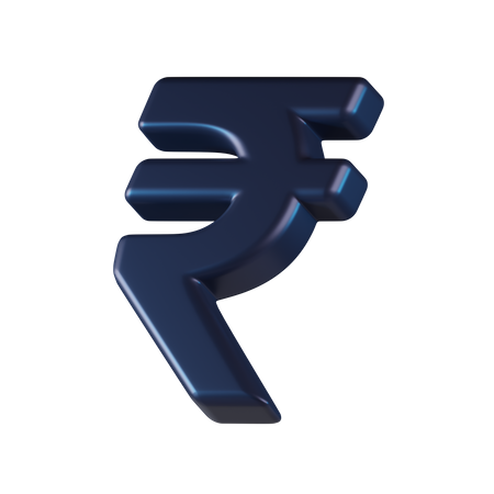 Rupee  3D Icon