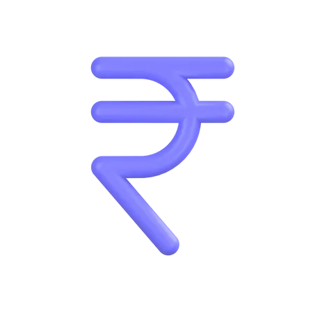 Rupee 3D Icon