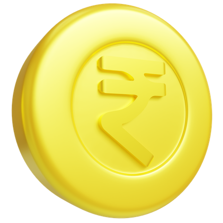Rupee  3D Icon